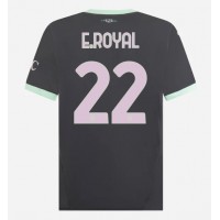 AC Milan Emerson Royal #22 Tretí futbalový dres 2024-25 Krátky Rukáv